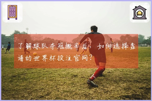 了解球队夺冠概率后，如何选择靠谱的世界杯投注官网？
